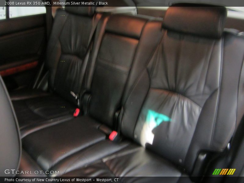 Millenium Silver Metallic / Black 2008 Lexus RX 350 AWD
