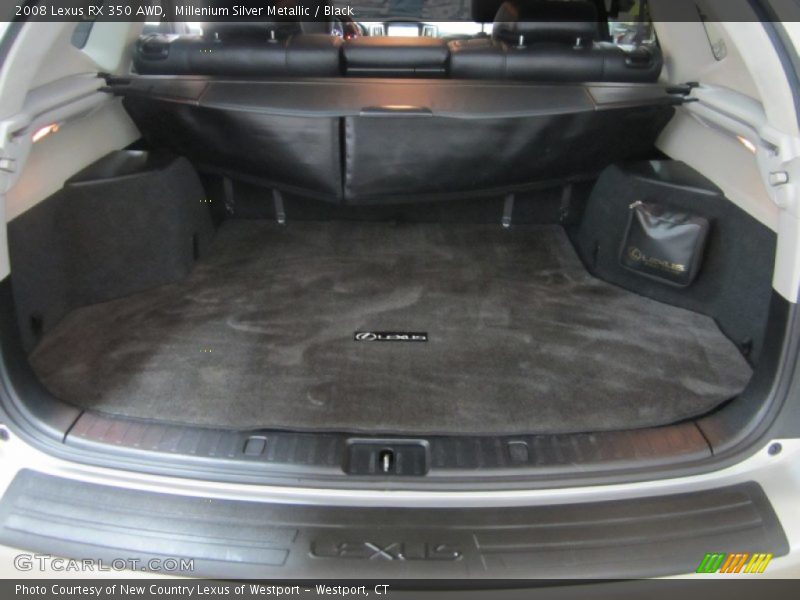 Millenium Silver Metallic / Black 2008 Lexus RX 350 AWD