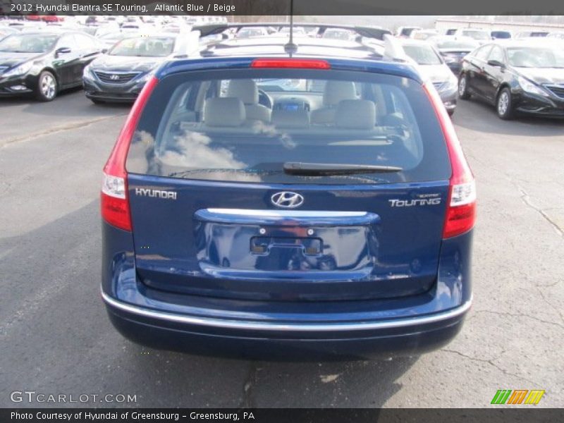 Atlantic Blue / Beige 2012 Hyundai Elantra SE Touring