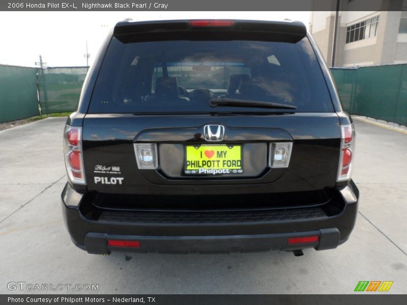 Nighthawk Black Pearl / Gray 2006 Honda Pilot EX-L