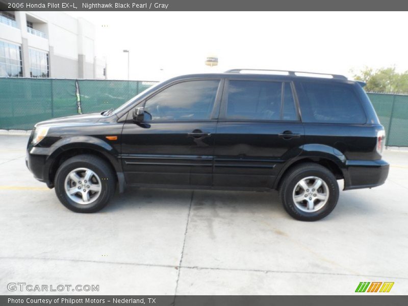 Nighthawk Black Pearl / Gray 2006 Honda Pilot EX-L