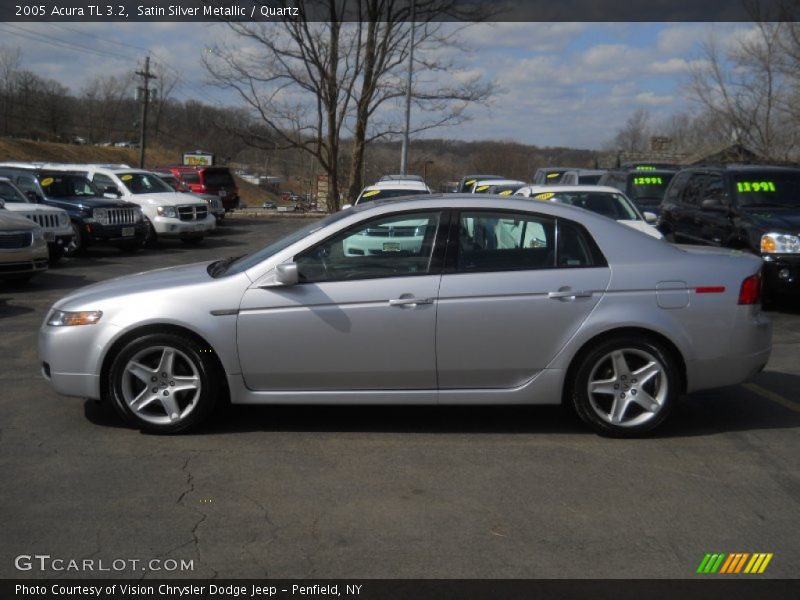 Satin Silver Metallic / Quartz 2005 Acura TL 3.2