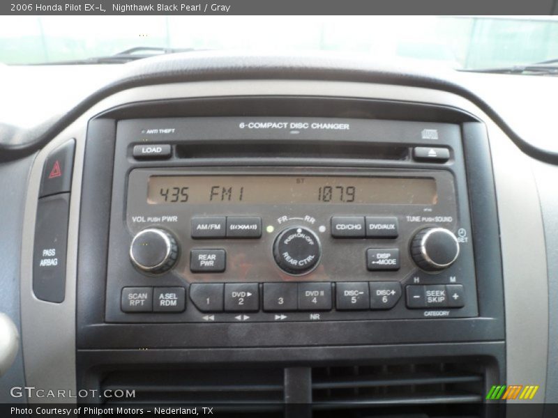 Nighthawk Black Pearl / Gray 2006 Honda Pilot EX-L