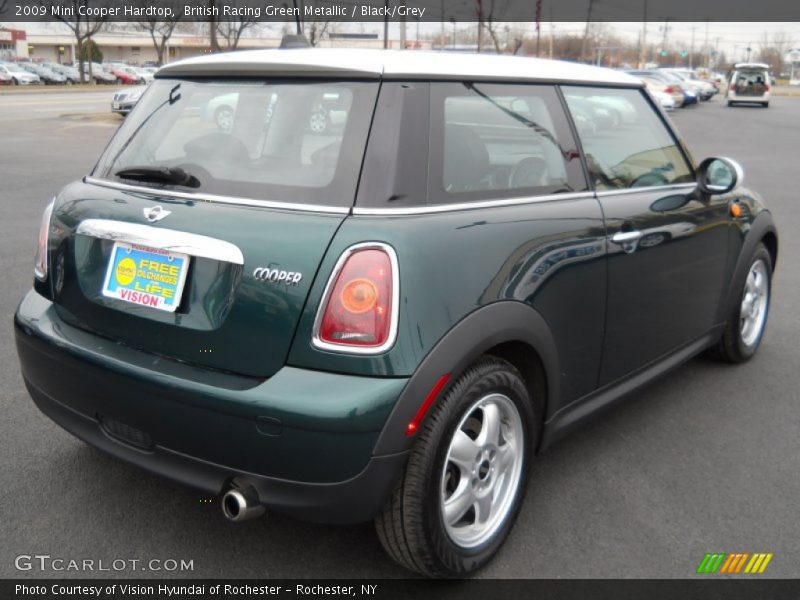 British Racing Green Metallic / Black/Grey 2009 Mini Cooper Hardtop