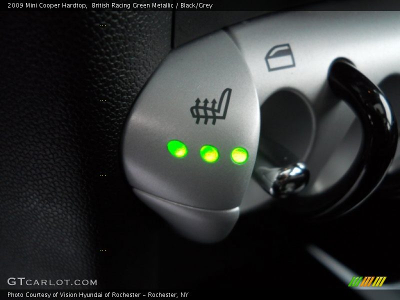 British Racing Green Metallic / Black/Grey 2009 Mini Cooper Hardtop