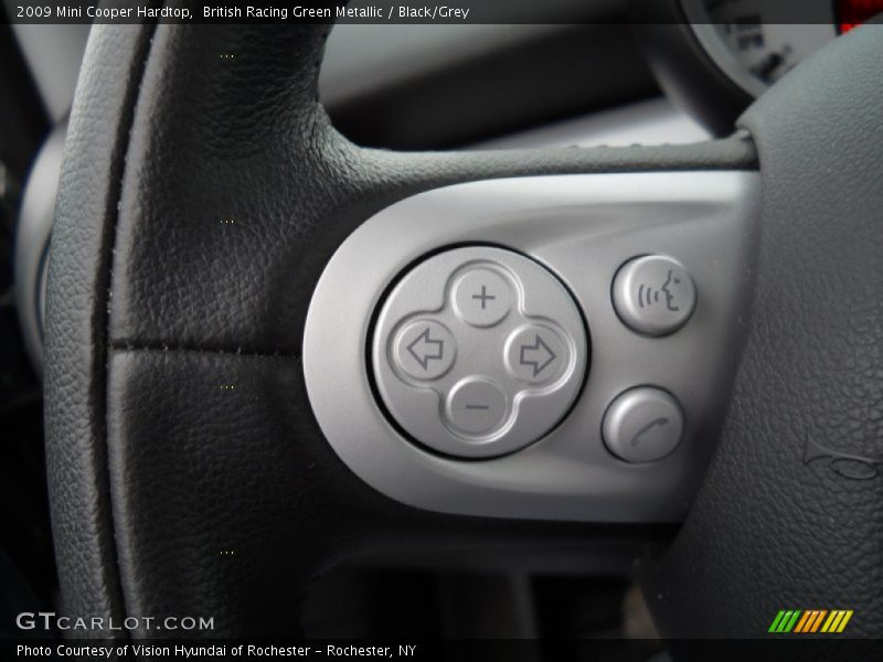 British Racing Green Metallic / Black/Grey 2009 Mini Cooper Hardtop