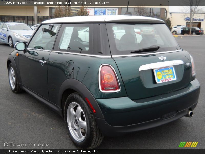 British Racing Green Metallic / Black/Grey 2009 Mini Cooper Hardtop