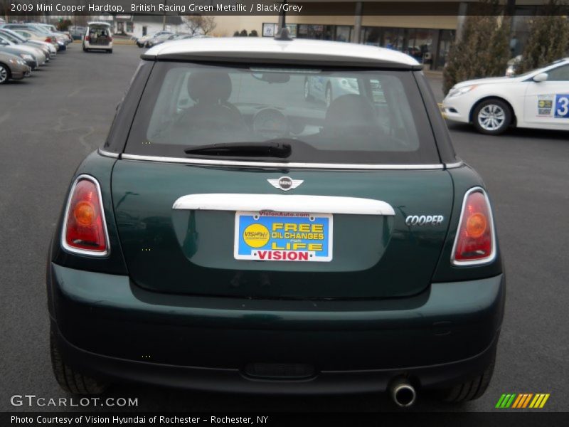 British Racing Green Metallic / Black/Grey 2009 Mini Cooper Hardtop