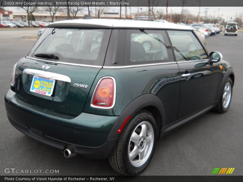 British Racing Green Metallic / Black/Grey 2009 Mini Cooper Hardtop