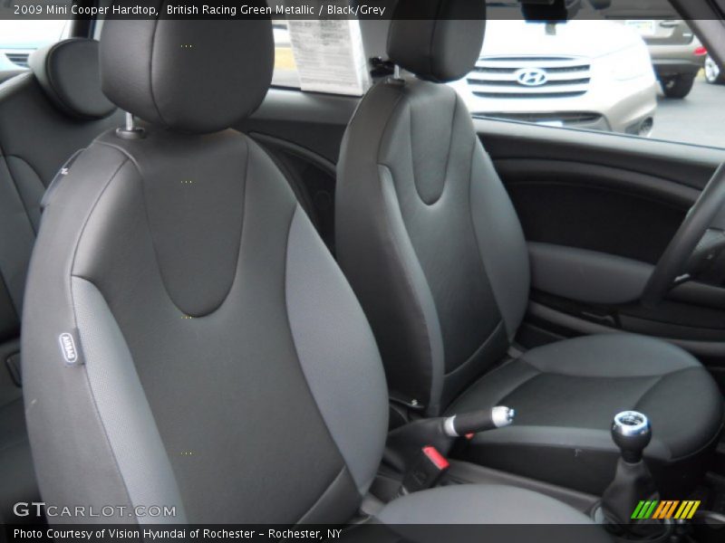 British Racing Green Metallic / Black/Grey 2009 Mini Cooper Hardtop