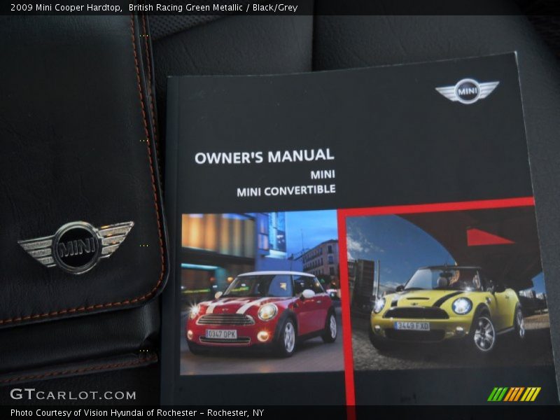 British Racing Green Metallic / Black/Grey 2009 Mini Cooper Hardtop