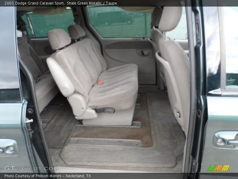 Shale Green Metallic / Taupe 2001 Dodge Grand Caravan Sport