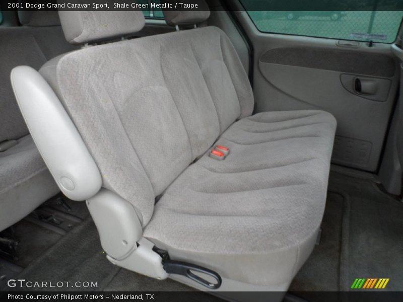 Shale Green Metallic / Taupe 2001 Dodge Grand Caravan Sport