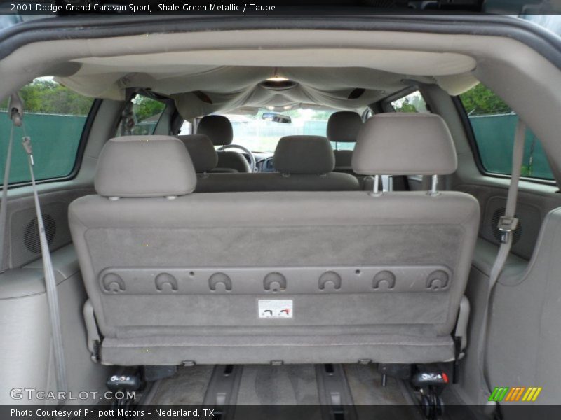 Shale Green Metallic / Taupe 2001 Dodge Grand Caravan Sport