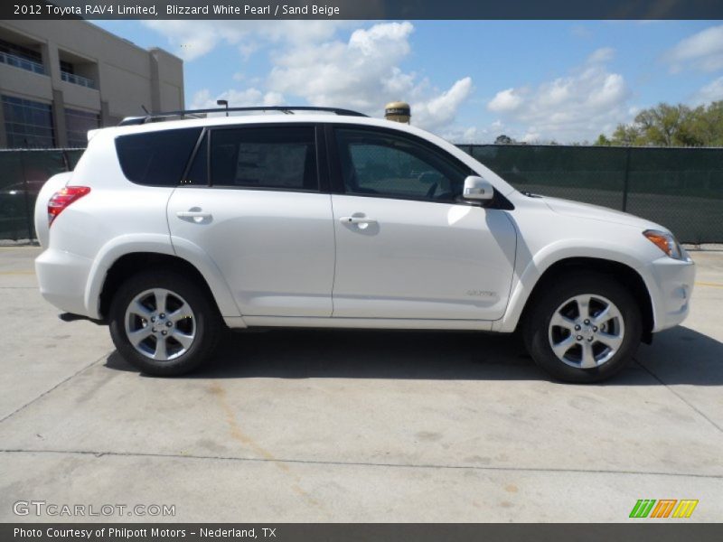  2012 RAV4 Limited Blizzard White Pearl
