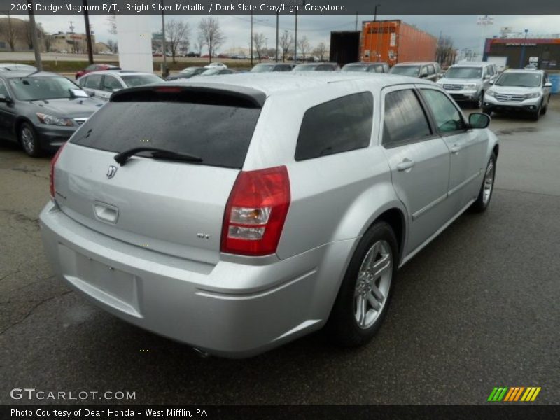 Bright Silver Metallic / Dark Slate Gray/Light Graystone 2005 Dodge Magnum R/T