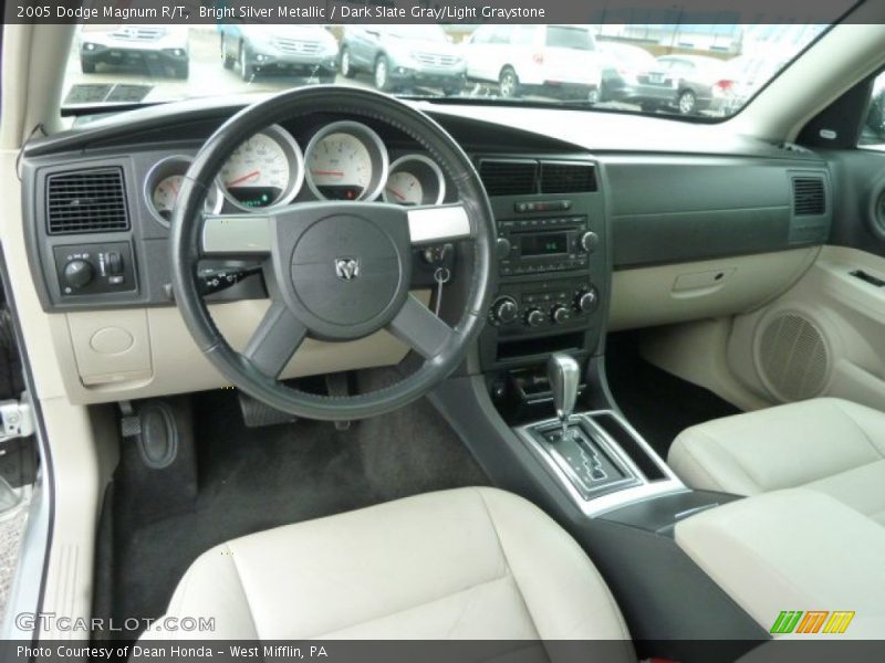 Bright Silver Metallic / Dark Slate Gray/Light Graystone 2005 Dodge Magnum R/T