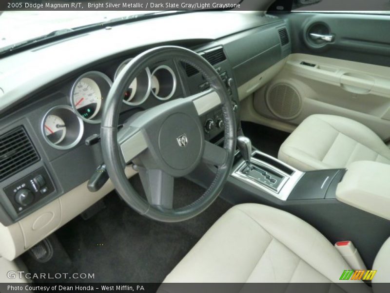 Bright Silver Metallic / Dark Slate Gray/Light Graystone 2005 Dodge Magnum R/T