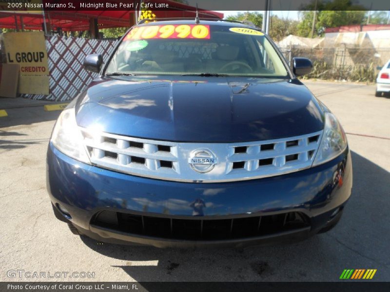 Midnight Blue Pearl / Cafe Latte 2005 Nissan Murano SL