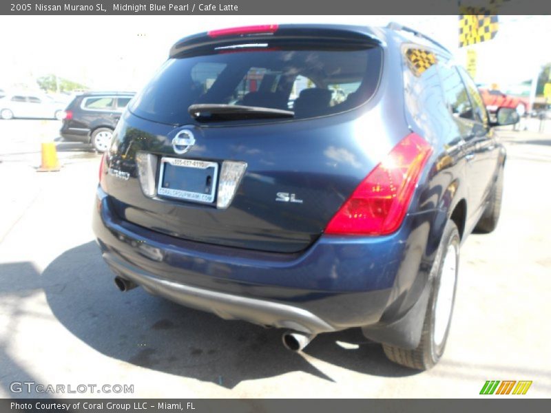 Midnight Blue Pearl / Cafe Latte 2005 Nissan Murano SL