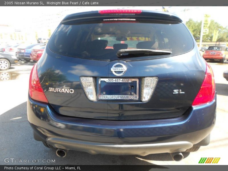 Midnight Blue Pearl / Cafe Latte 2005 Nissan Murano SL