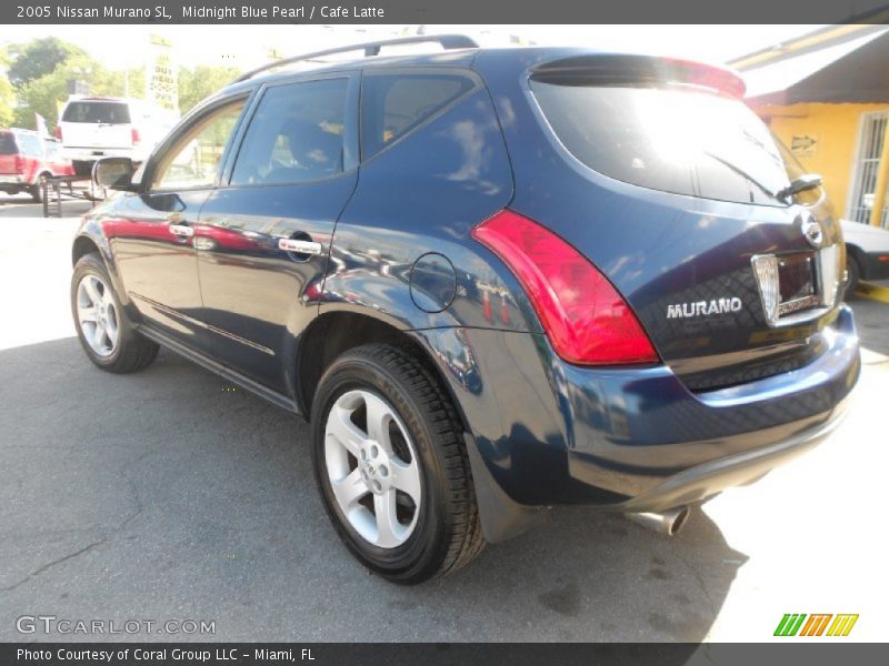 Midnight Blue Pearl / Cafe Latte 2005 Nissan Murano SL