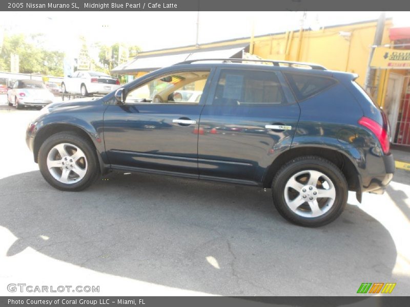 Midnight Blue Pearl / Cafe Latte 2005 Nissan Murano SL