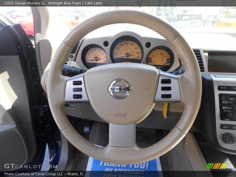 Midnight Blue Pearl / Cafe Latte 2005 Nissan Murano SL