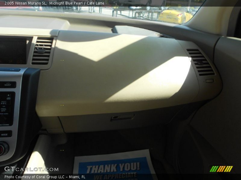 Midnight Blue Pearl / Cafe Latte 2005 Nissan Murano SL