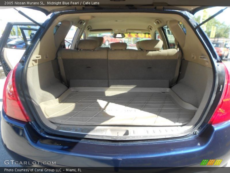 Midnight Blue Pearl / Cafe Latte 2005 Nissan Murano SL