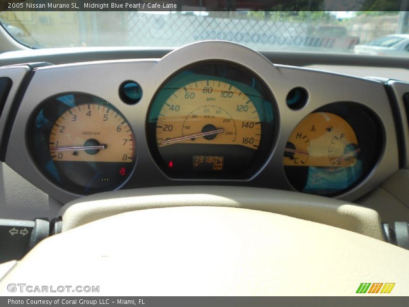 Midnight Blue Pearl / Cafe Latte 2005 Nissan Murano SL