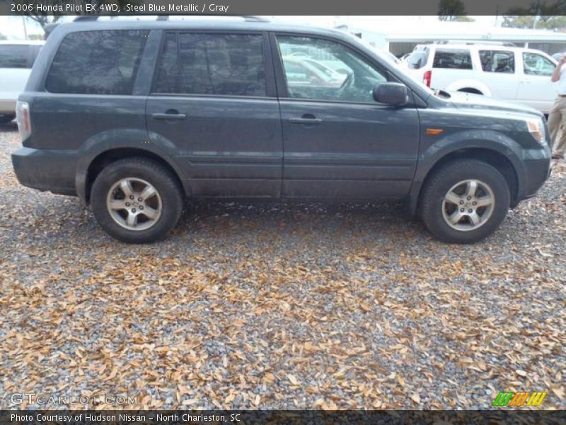 Steel Blue Metallic / Gray 2006 Honda Pilot EX 4WD