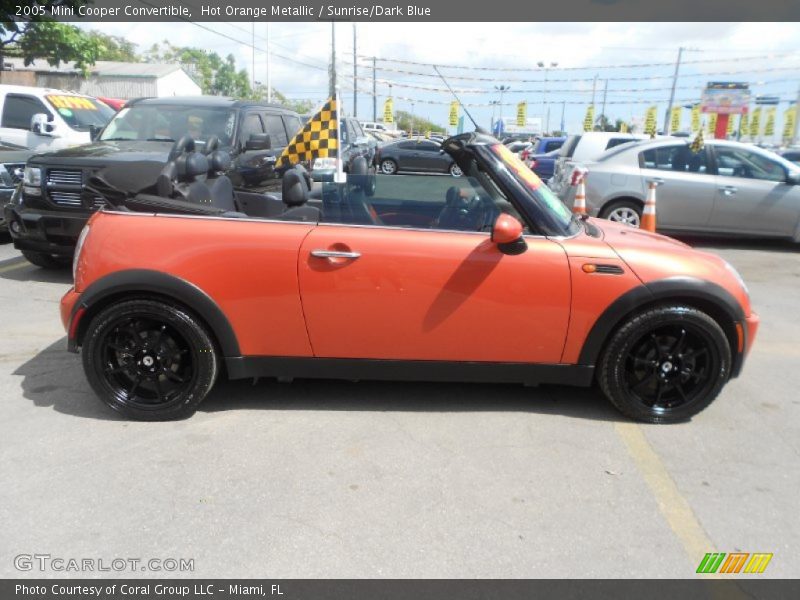  2005 Cooper Convertible Hot Orange Metallic
