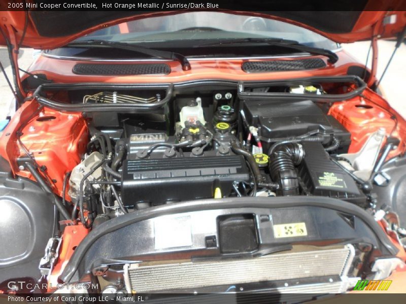  2005 Cooper Convertible Engine - 1.6L SOHC 16V 4 Cylinder