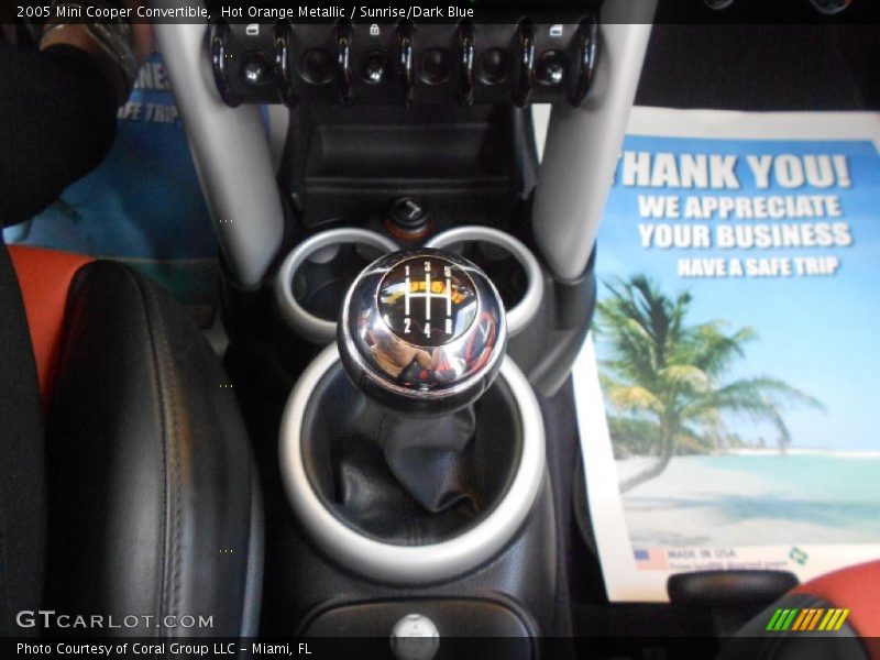  2005 Cooper Convertible 5 Speed Manual Shifter