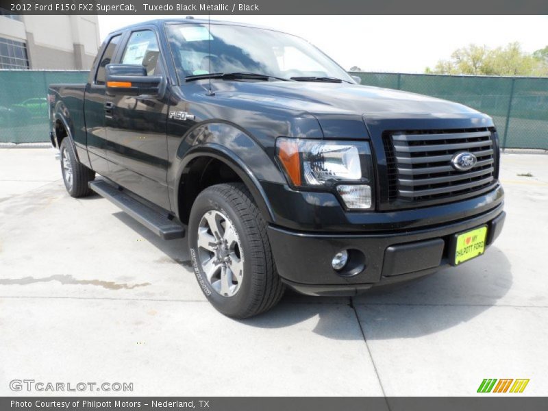 Tuxedo Black Metallic / Black 2012 Ford F150 FX2 SuperCab