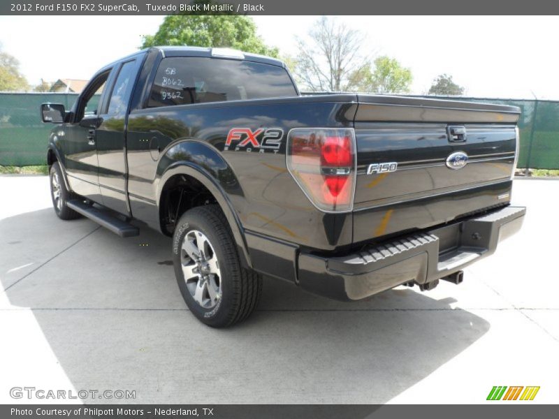 Tuxedo Black Metallic / Black 2012 Ford F150 FX2 SuperCab