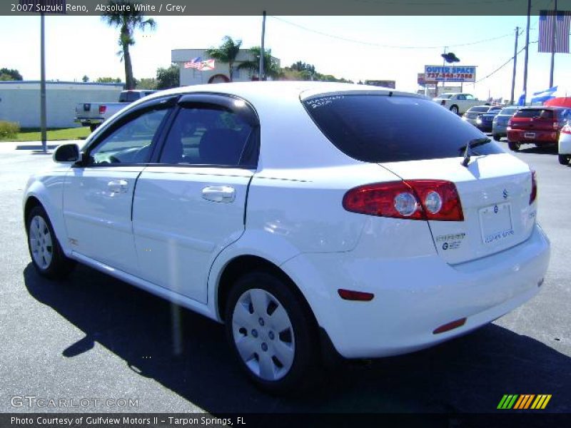 Absolute White / Grey 2007 Suzuki Reno