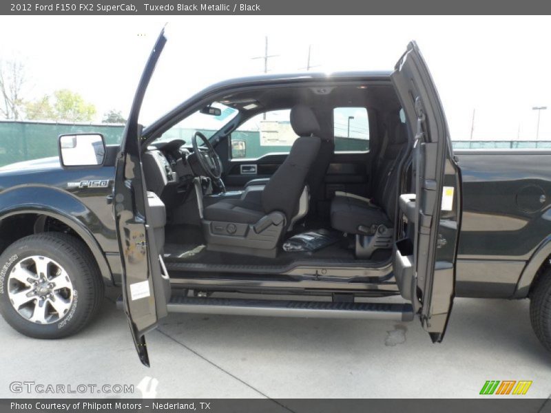 Tuxedo Black Metallic / Black 2012 Ford F150 FX2 SuperCab