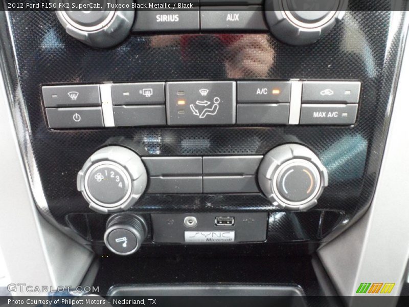 Controls of 2012 F150 FX2 SuperCab
