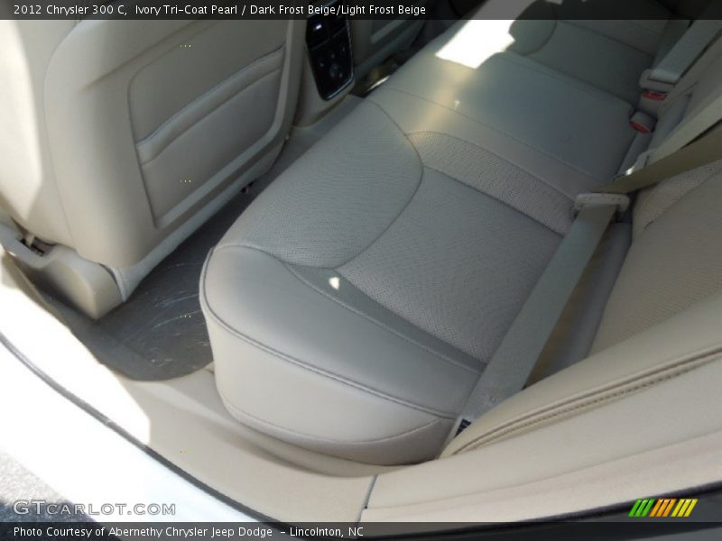 Ivory Tri-Coat Pearl / Dark Frost Beige/Light Frost Beige 2012 Chrysler 300 C