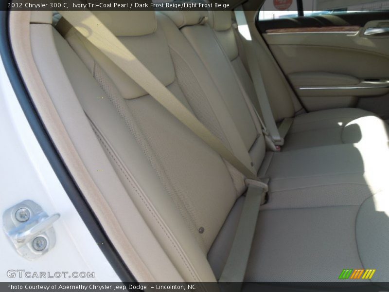 Ivory Tri-Coat Pearl / Dark Frost Beige/Light Frost Beige 2012 Chrysler 300 C