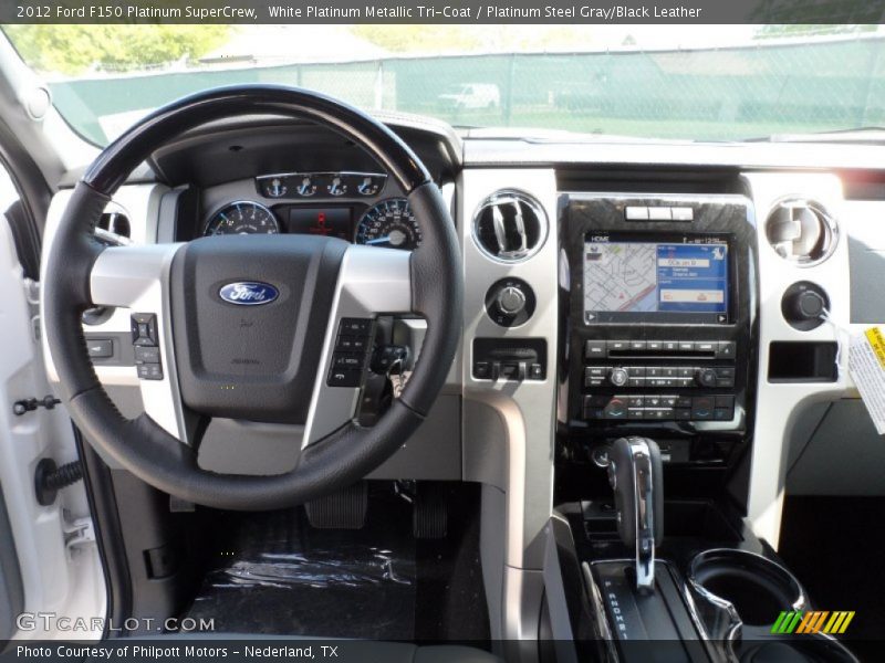 Dashboard of 2012 F150 Platinum SuperCrew
