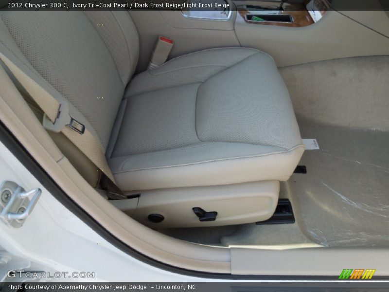 Ivory Tri-Coat Pearl / Dark Frost Beige/Light Frost Beige 2012 Chrysler 300 C