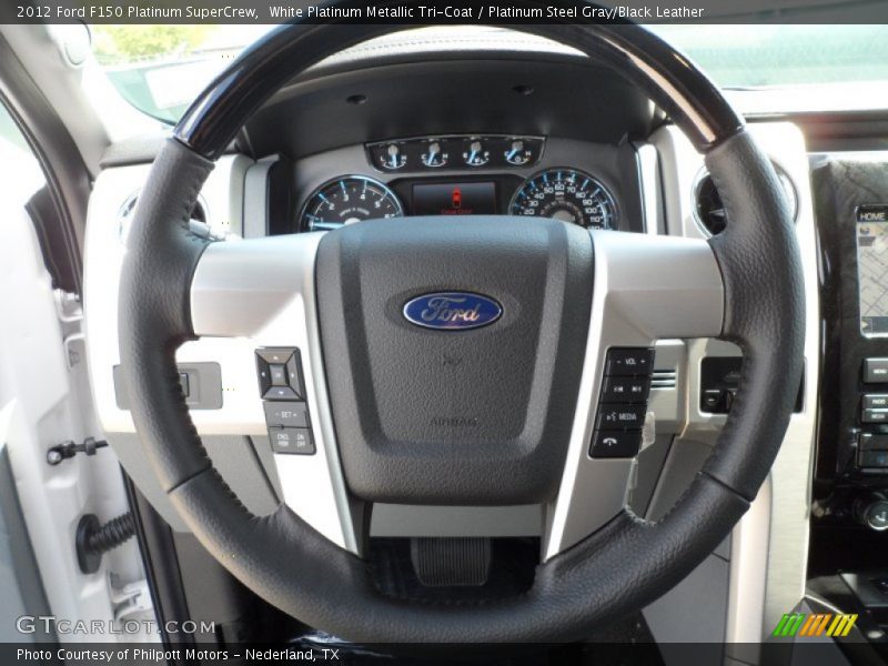  2012 F150 Platinum SuperCrew Steering Wheel