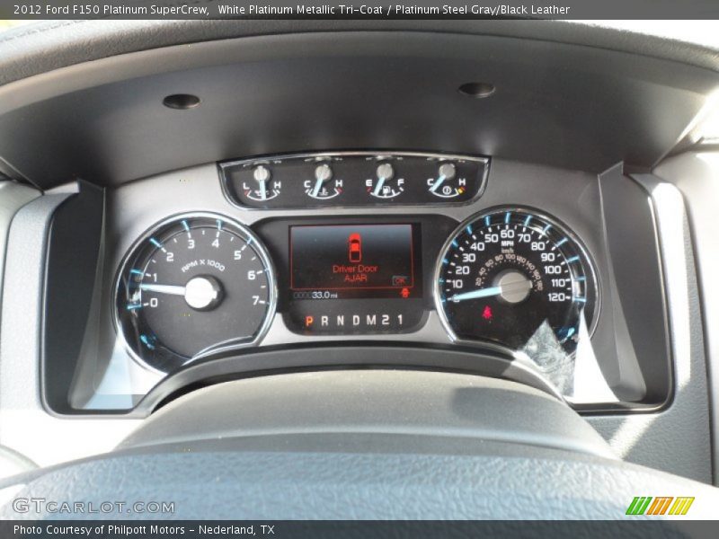  2012 F150 Platinum SuperCrew Platinum SuperCrew Gauges