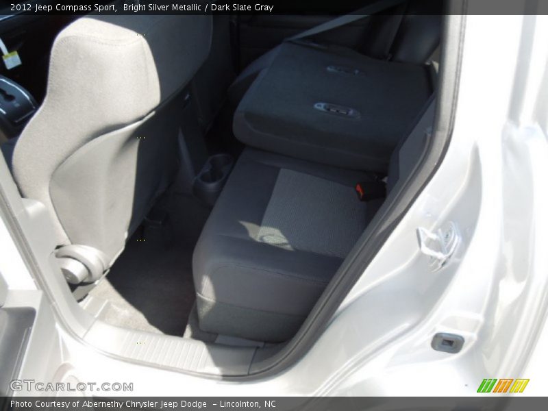 Bright Silver Metallic / Dark Slate Gray 2012 Jeep Compass Sport