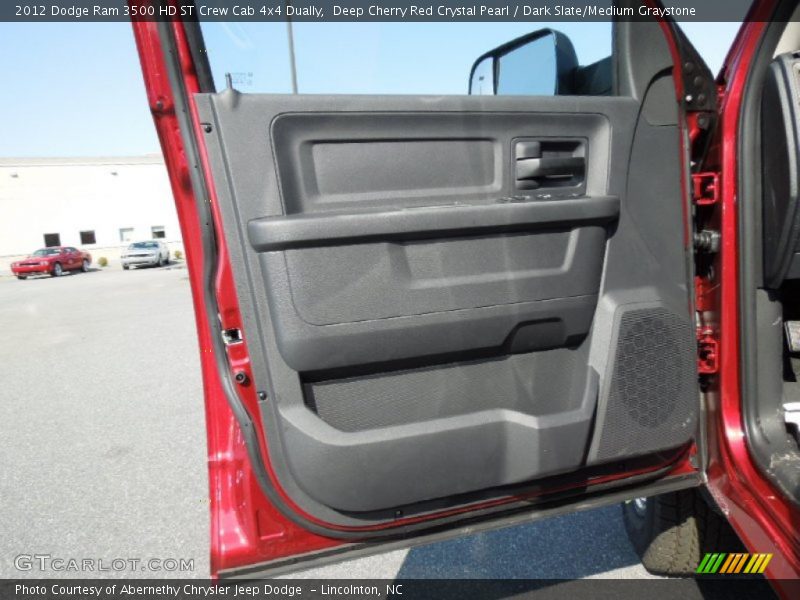 Deep Cherry Red Crystal Pearl / Dark Slate/Medium Graystone 2012 Dodge Ram 3500 HD ST Crew Cab 4x4 Dually