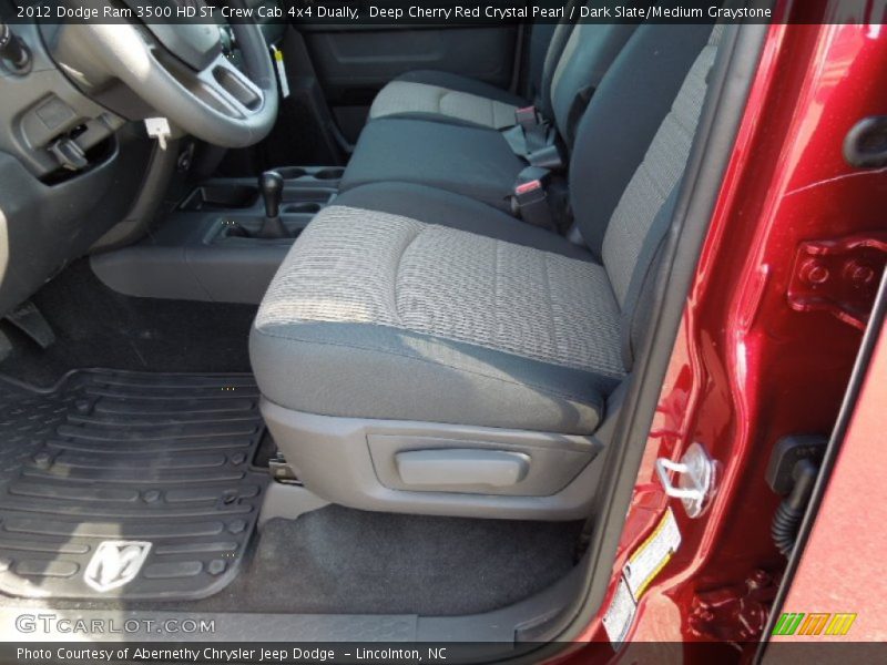 Deep Cherry Red Crystal Pearl / Dark Slate/Medium Graystone 2012 Dodge Ram 3500 HD ST Crew Cab 4x4 Dually