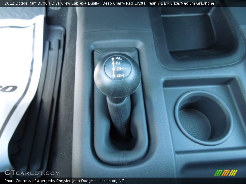 Deep Cherry Red Crystal Pearl / Dark Slate/Medium Graystone 2012 Dodge Ram 3500 HD ST Crew Cab 4x4 Dually